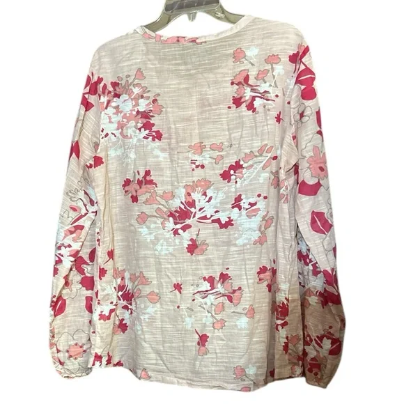 United Colors Of Benetton Floral Blouse - Pink and Red - Picture 3 of 7